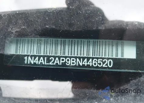 2011 Nissan Altima 2.5 S z USA, uszkodzony, nr VIN 1N4AL2AP9BN446520